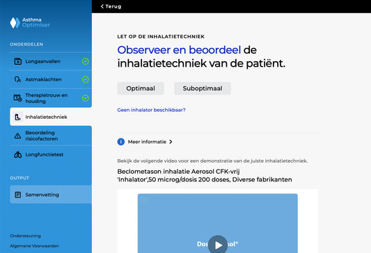 Asthma Optimiser
